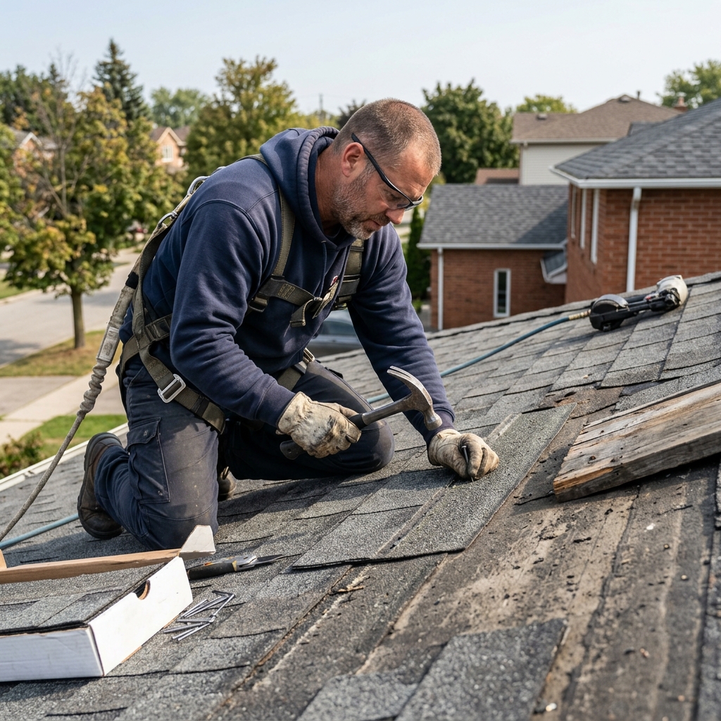 Roof repair service York Region Ontario